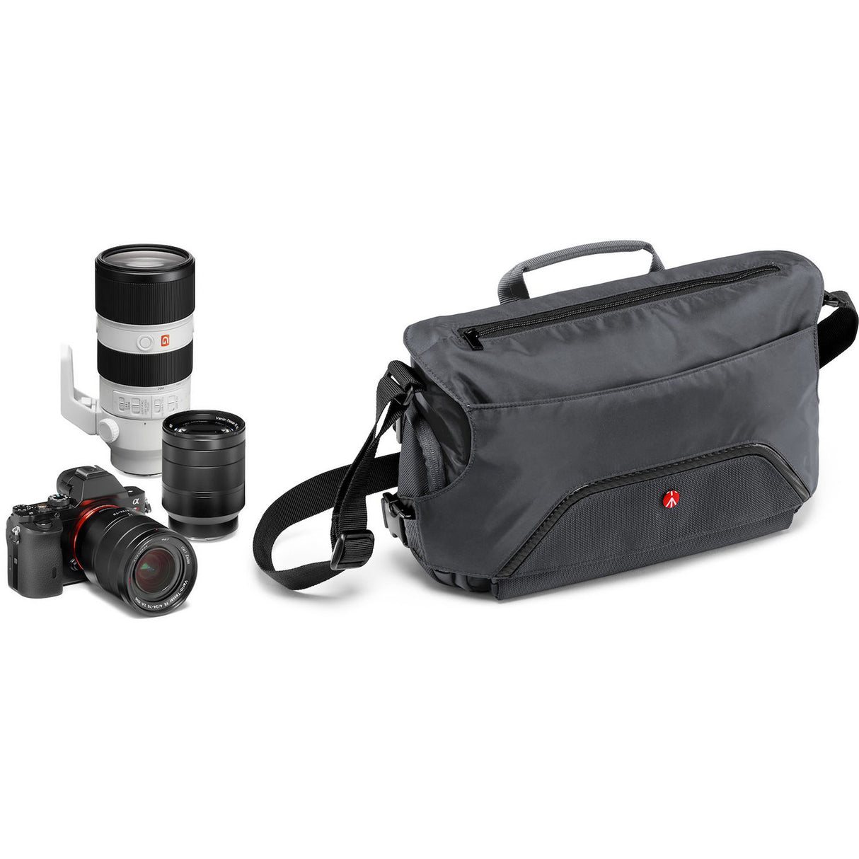 Manfrotto Small Advanced Pixi Messenger Bag Gray