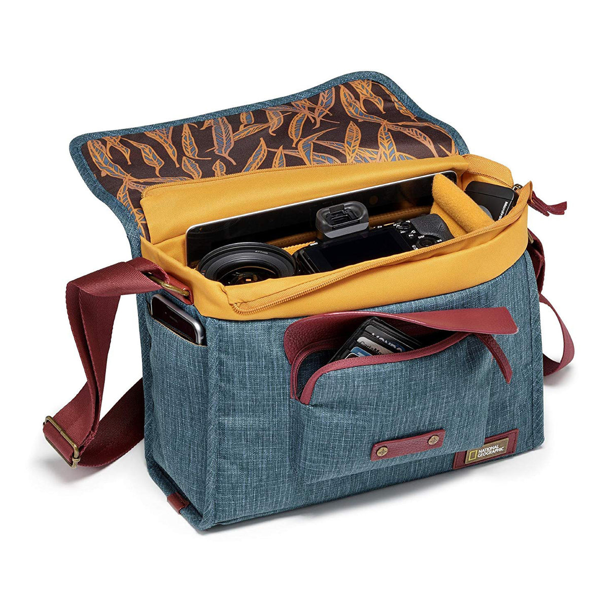 National Geographic NG AU 2450 NG Australia Camera Messenger M for DSLR (Blue)