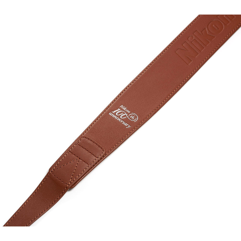 Nikon 100th Anniversary Premium Camera Strap Brown