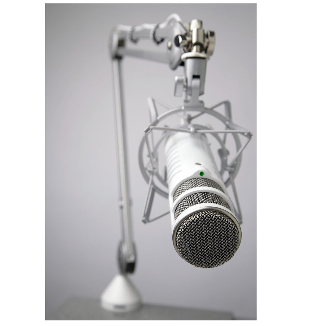 Rode Podcaster Booming Kit: Podcaster, PSA1 Arm, and PSM1 shock mount