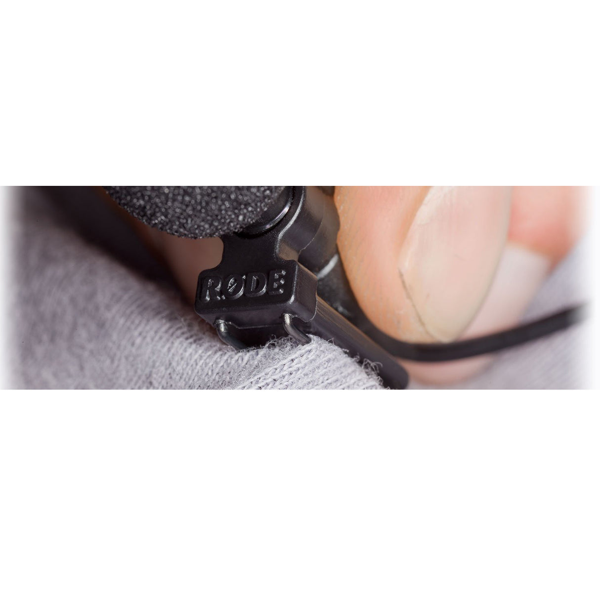 Rode Vampire Clip DoubleToothed Clothing Pin Mount for Lavalier