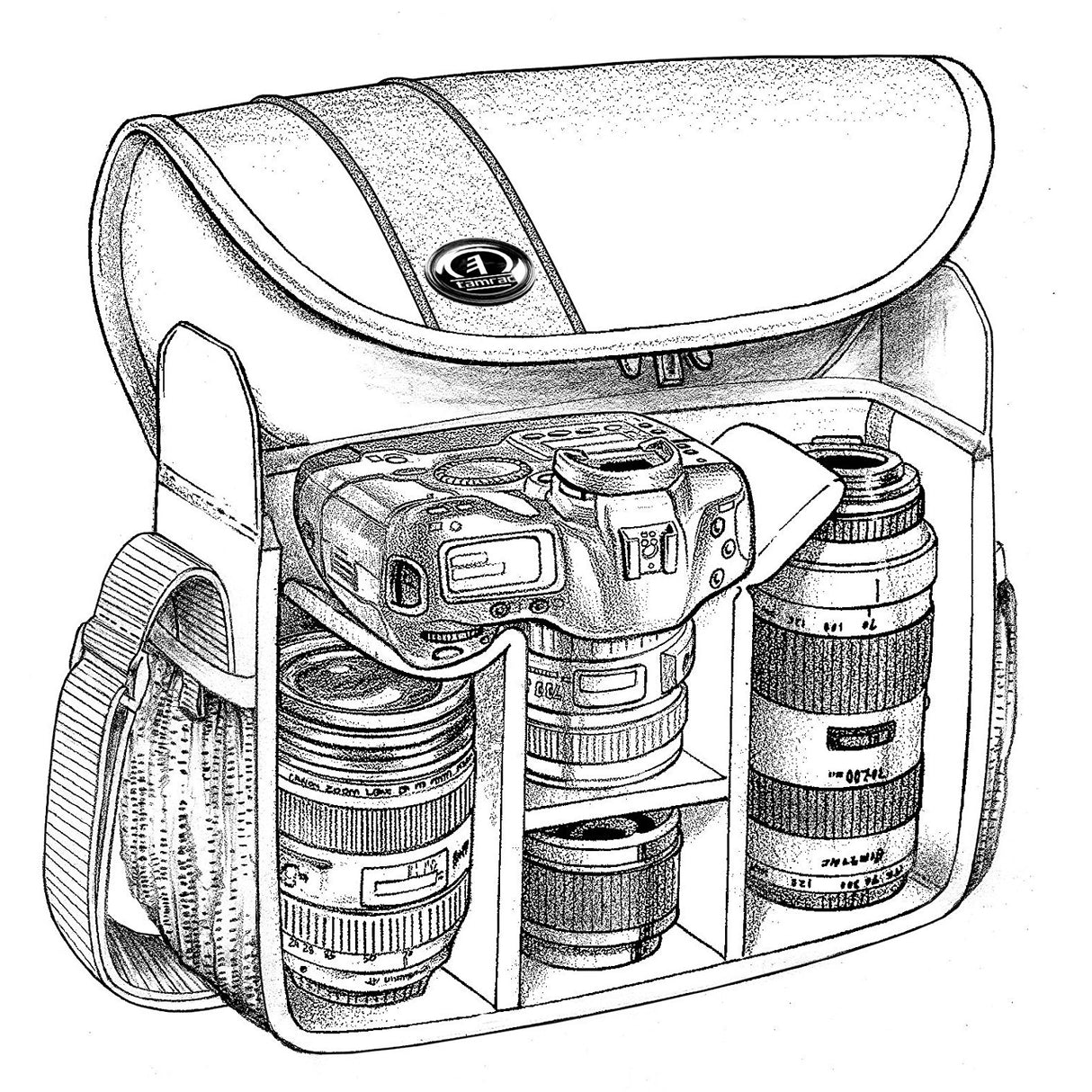 Tamrac 3446 Rally 6 Camera Bag (Black)