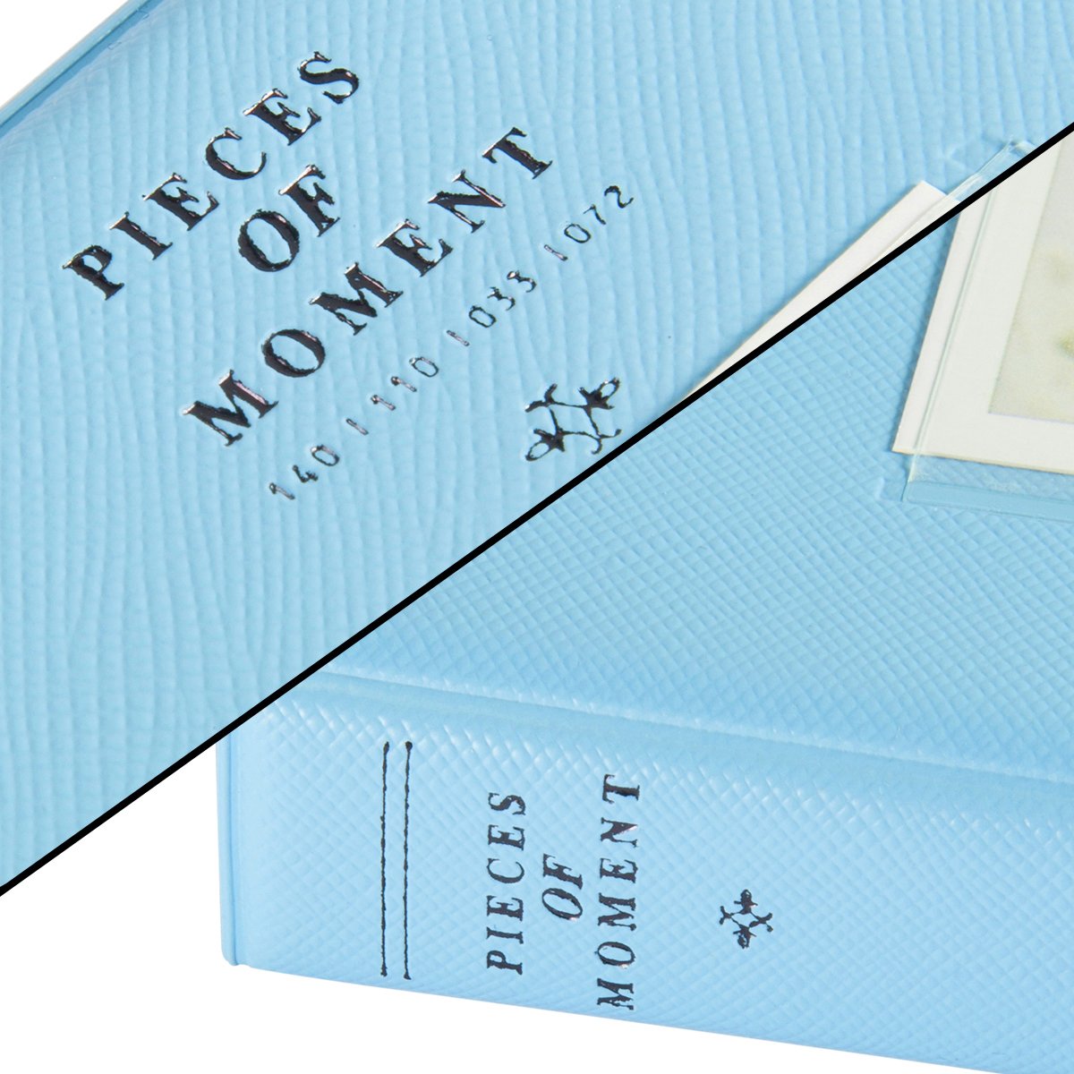 ZENKO 64 Pockets Mini Photo Album for instax mini film Blue