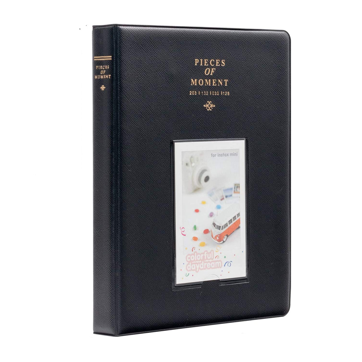 Zenko 128 Pockets album for Instax Mini 9 8 25 50s 70 90 Film (charcoal gray) Album