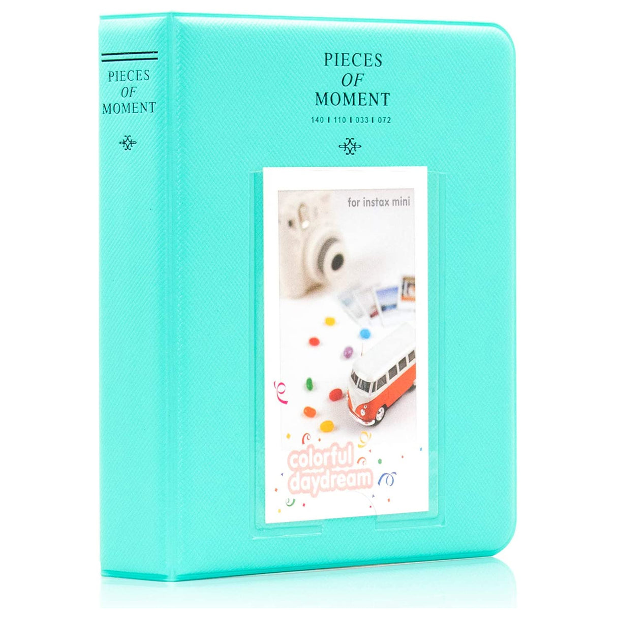 Zenko Compatible 64 sheet Album for Fujifilm Instax Mini Film (3 inch) (Mint Green)