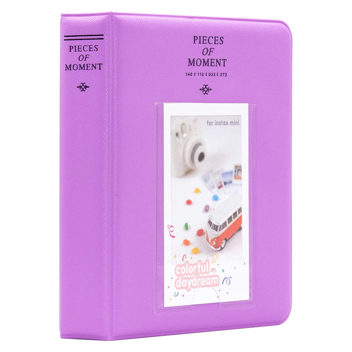 Zenko 64 Pockets Mini Photo Album (Violet Purple)