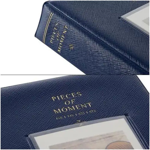 ZENKO 64 Pockets Mini Photo Album for instax mini film Navy blue