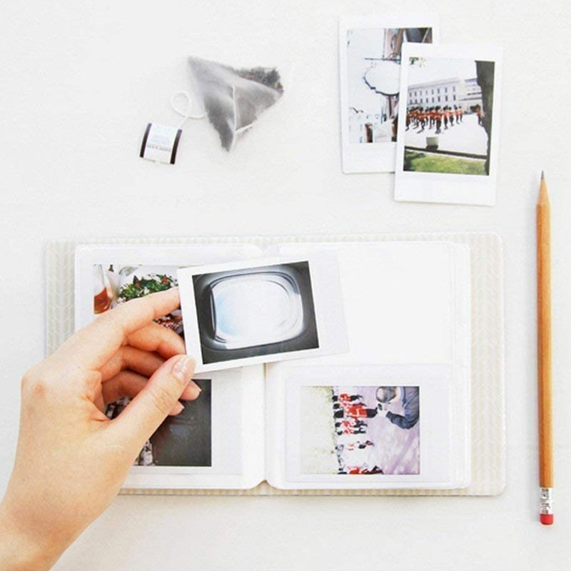 ZENKO 64 Pockets Mini Photo Album for instax mini film Grape purple