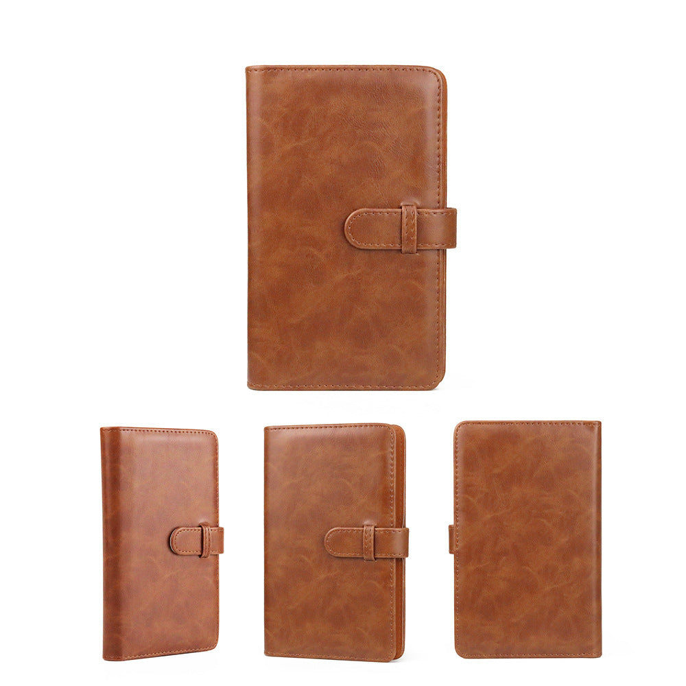 ZENKO 80 Sheets Album For Square Film Brown