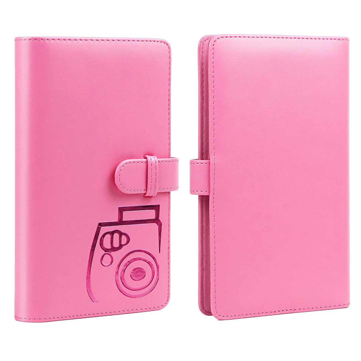 ZENKO 96-Sheets Album For Mini 11 9 7 8 25 50 90 40Film (3 inch) Flamingo pink