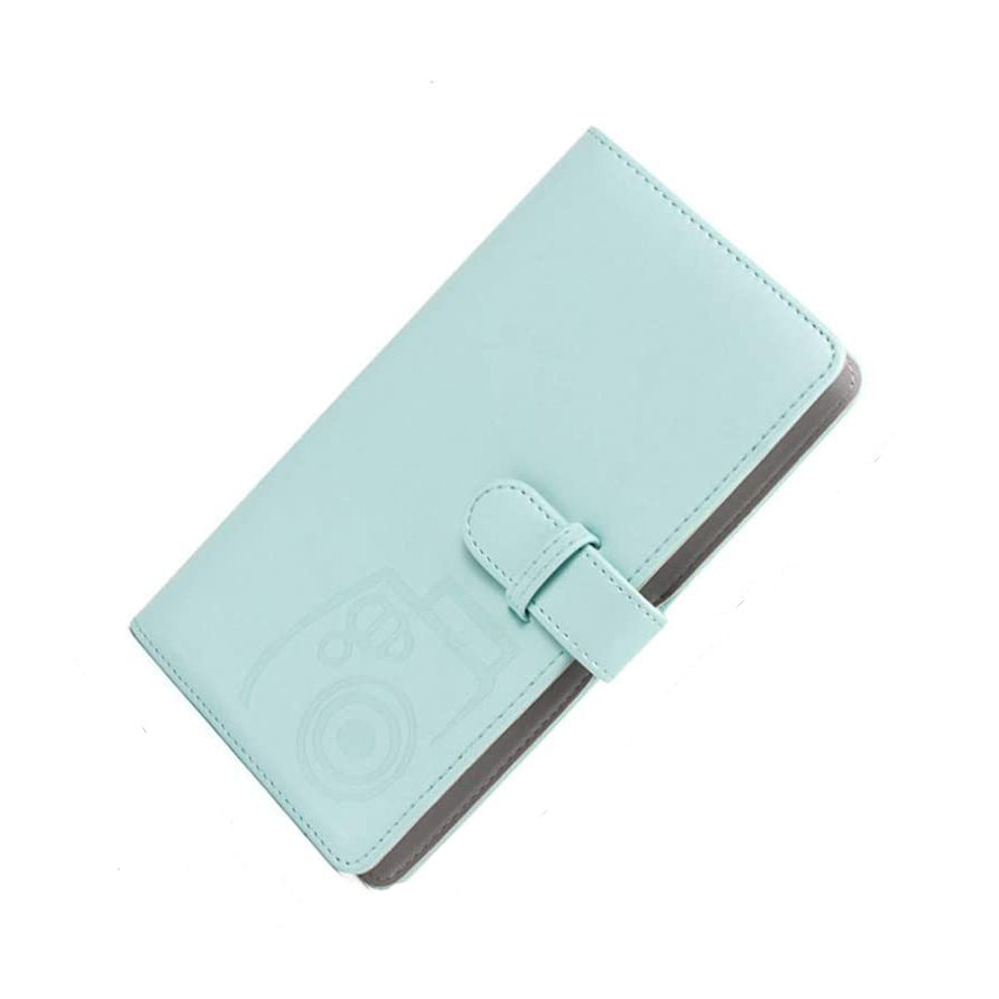 ZENKO 96-Sheets Album For Mini 11 9 7 8 25 50 90 40Film (3 inch) Ice blue