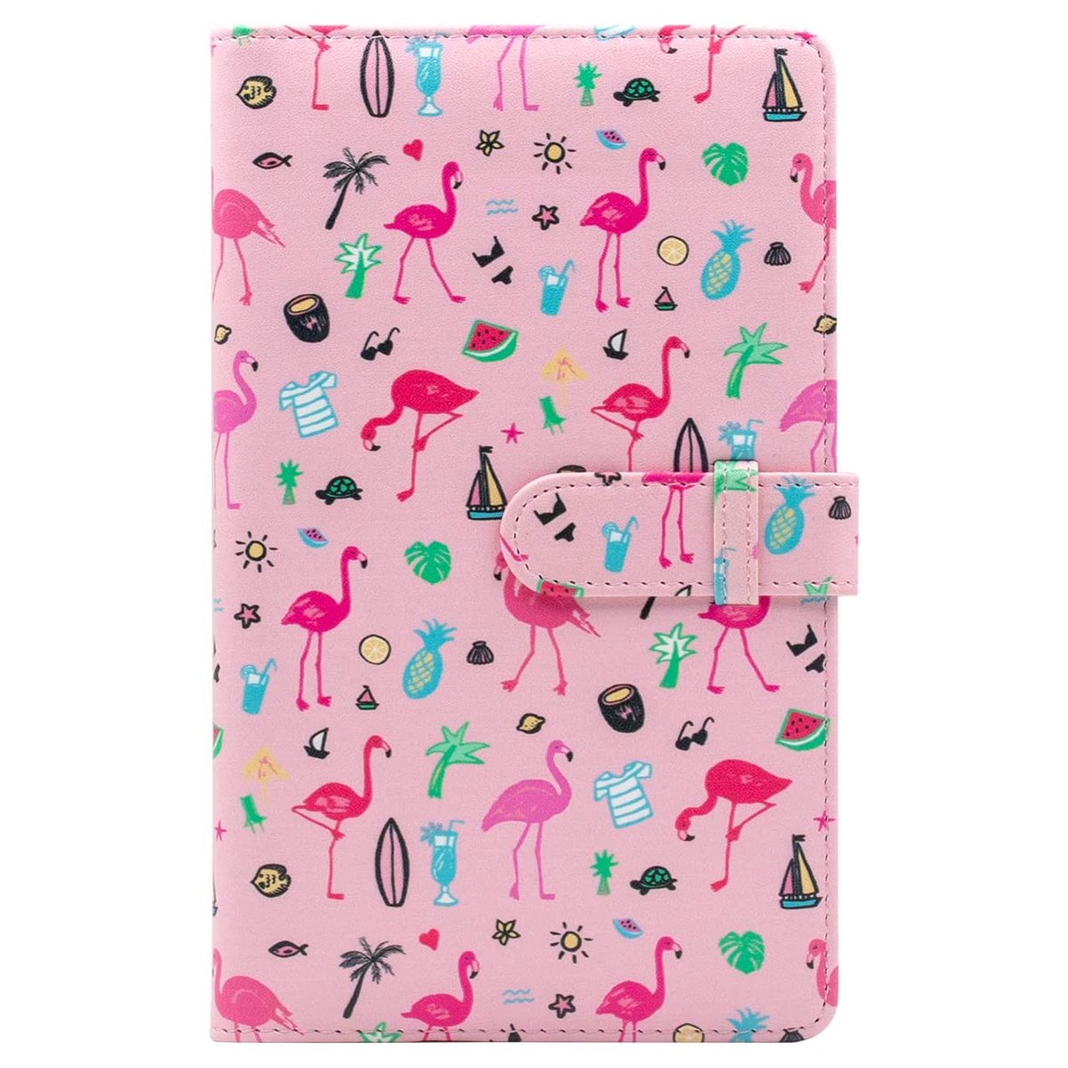 ZENKO 96-Sheets Album For Mini Film (3 inch) Flamingo watermelon