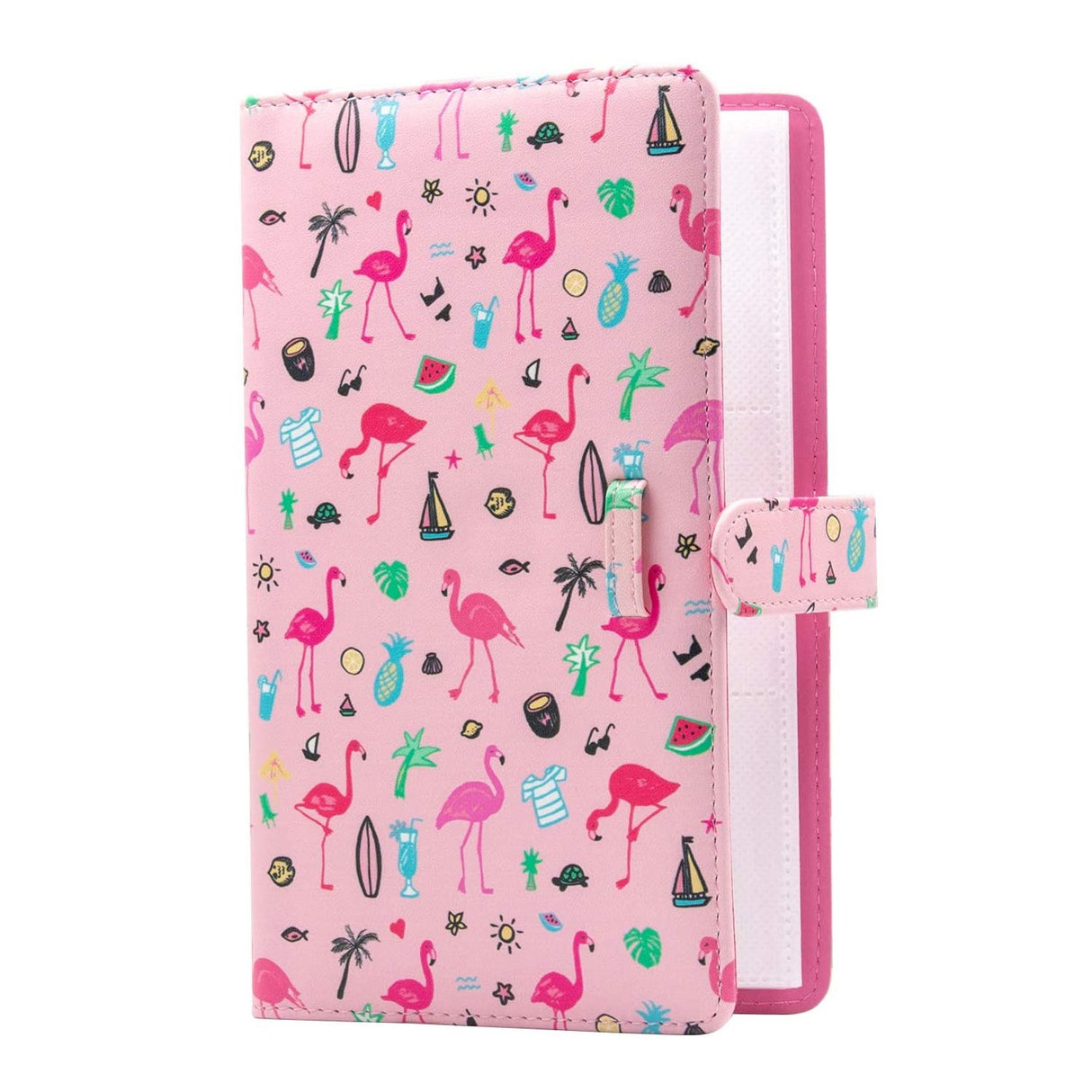 ZENKO 96-Sheets Album For Mini Film (3 inch) Flamingo watermelon