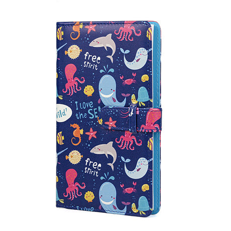 ZENKO 96 pocket Album For Mini Film (3 inch) Sea Shell