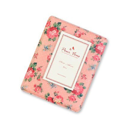 ZENKO INSTAX 64 BEAUTIFUL FLOWER PHOTO ALBUM PINK