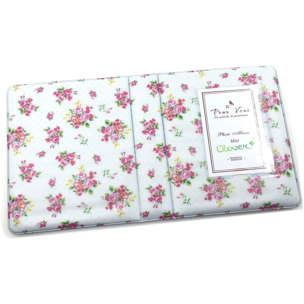 ZENKO INSTAX 64 BEAUTIFUL FLOWER PHOTO ALBUM WHITE