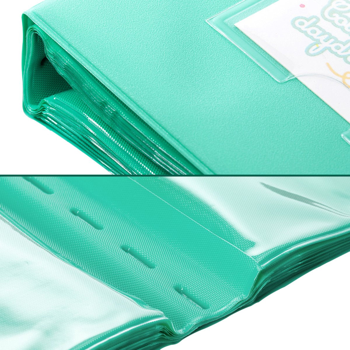 ZENKO 64 Pockets Mini Photo Album for instax mini film Mint Green