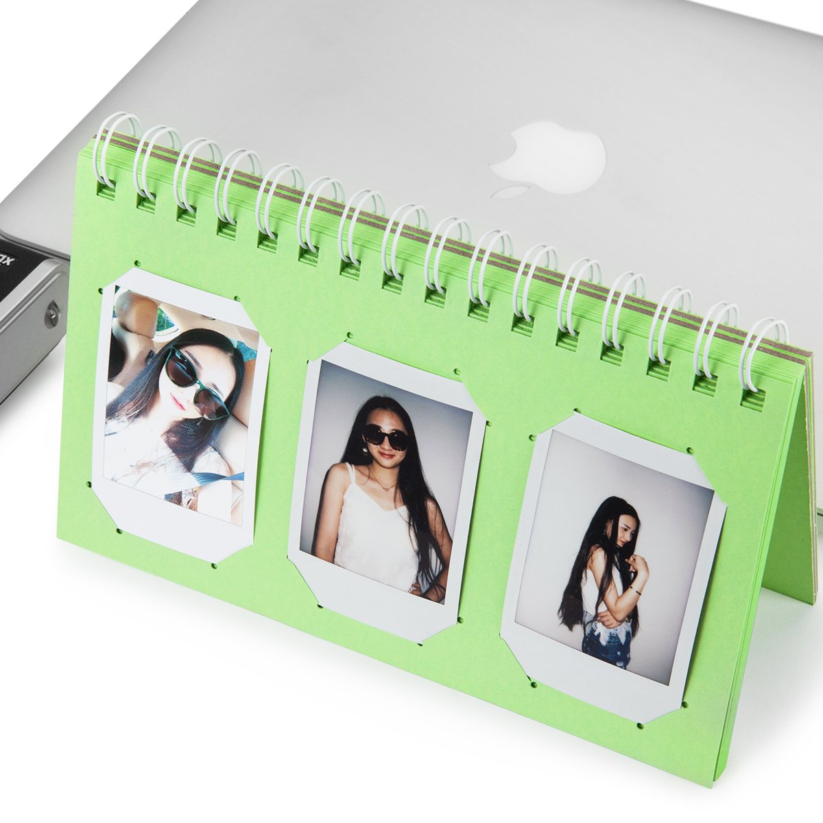 ZENKO INSTAX INSERT PHOTO ALBUM GRASS GREEN