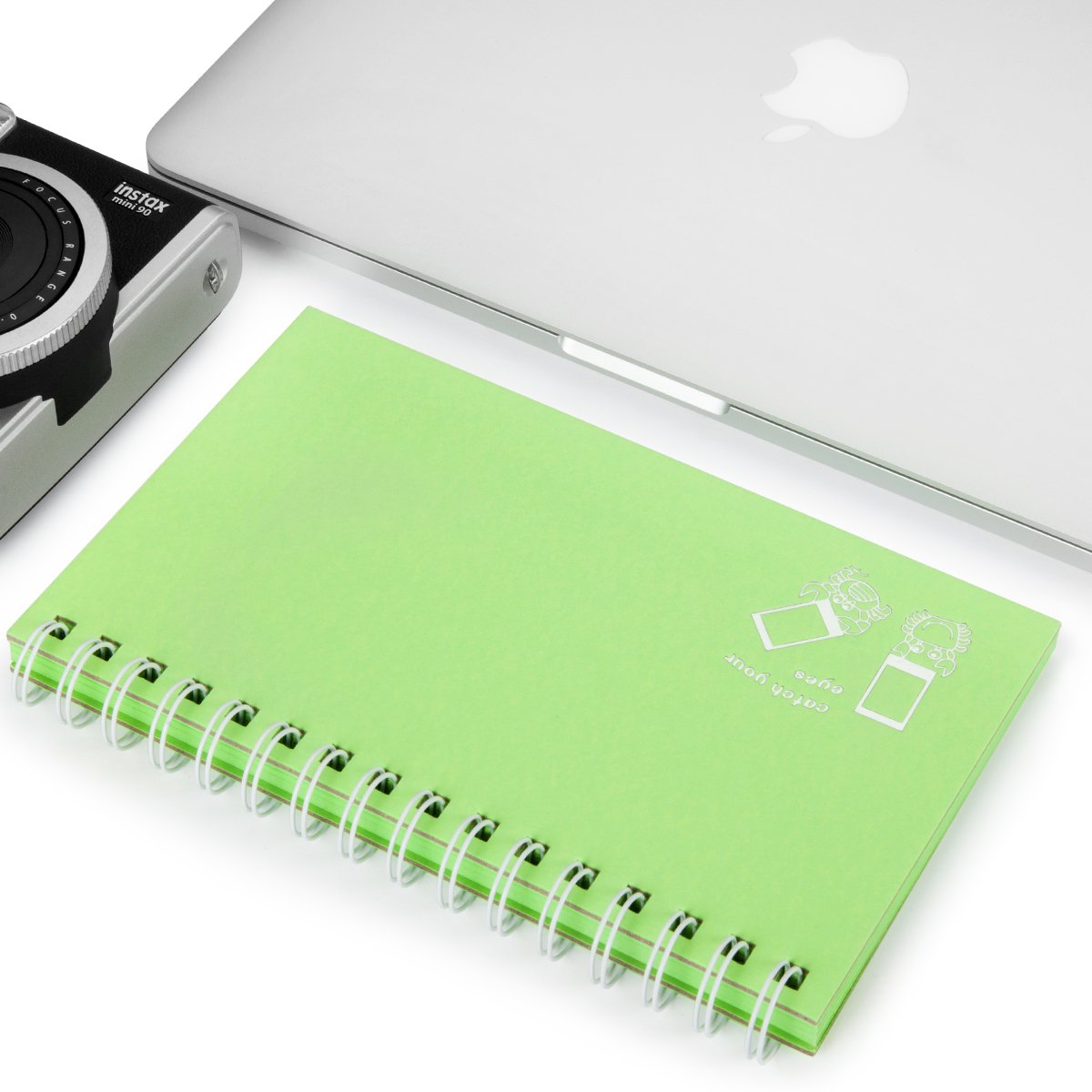 ZENKO INSTAX INSERT PHOTO ALBUM GRASS GREEN