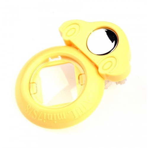 ZENKO INSTAX MINI 8 8+ 9 CARTOON CAR CLOSE UP LENS YELLOW