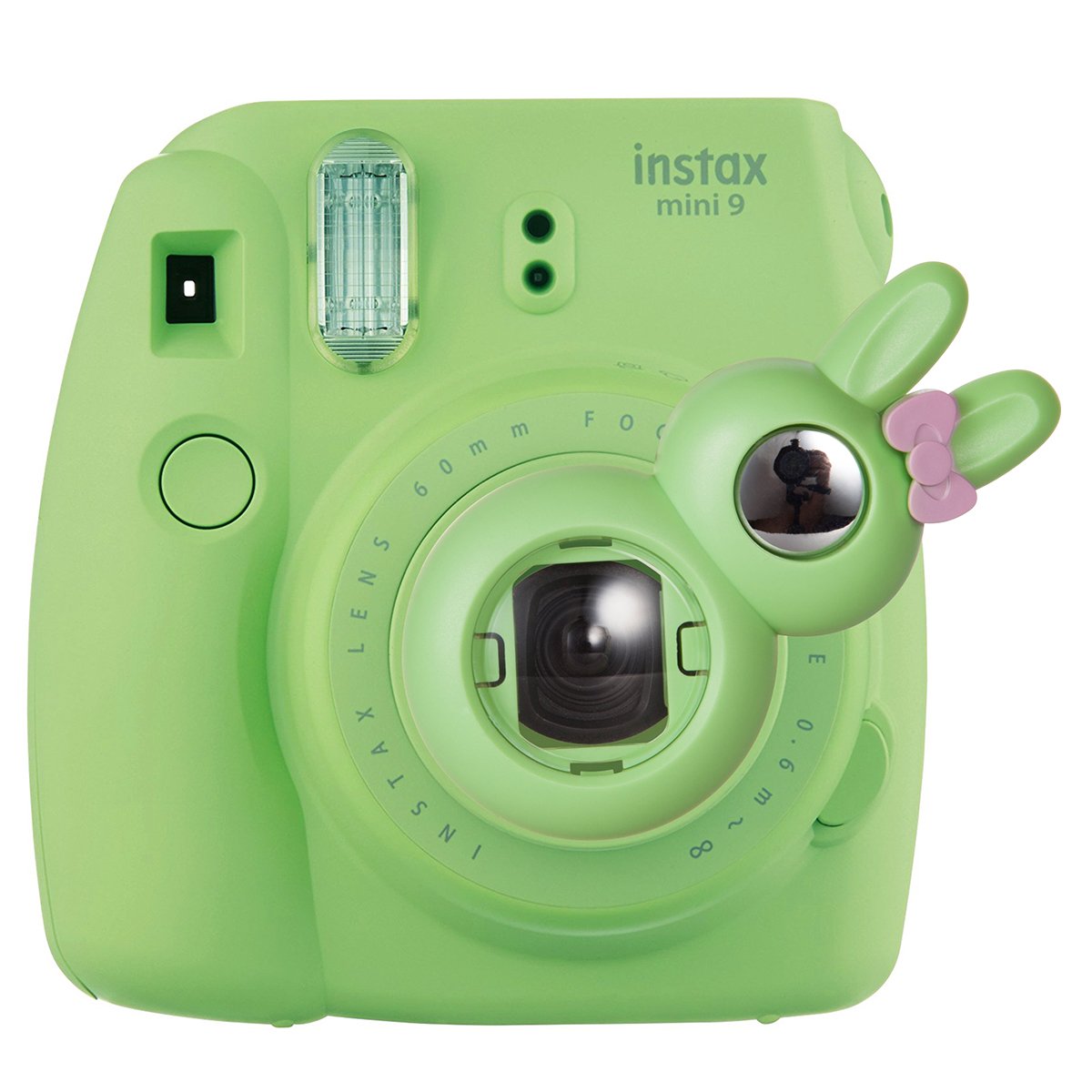 ZENKO INSTAX MINI 8 8+ 9 RABBIT CLOSE UP LENS LIME GREEN
