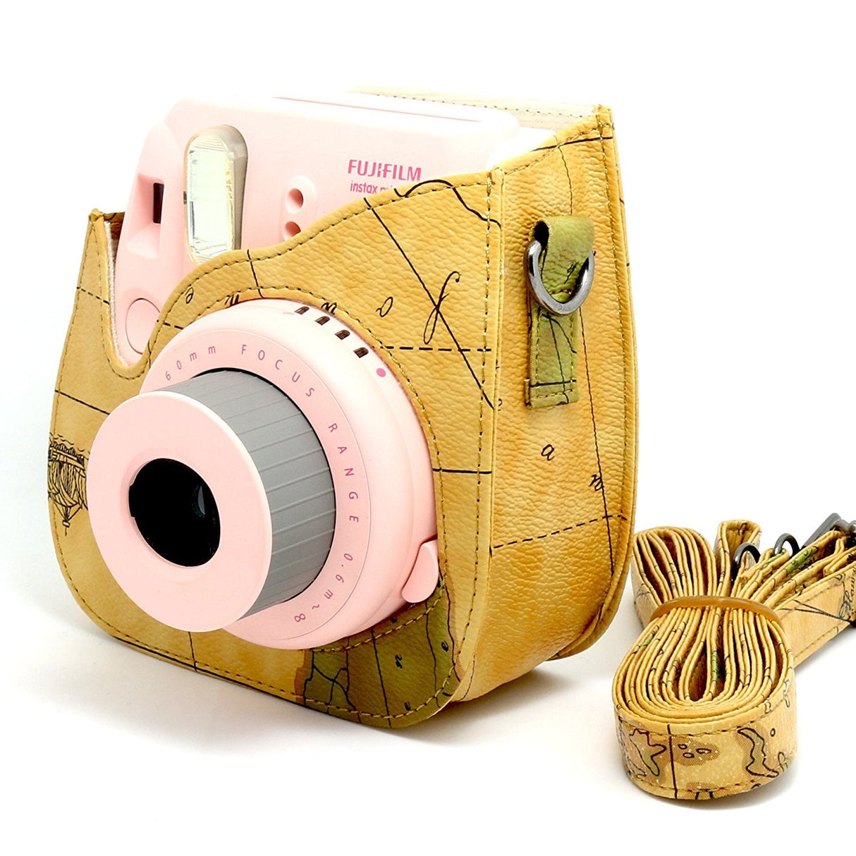 ZENKO MINI 11 INSTAX CAMERA POUCH BAG Map