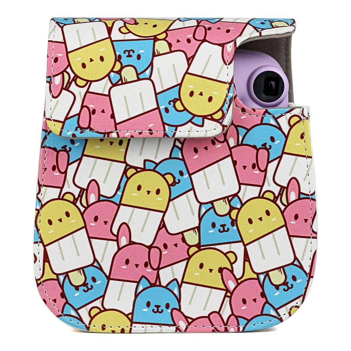 ZENKO MINI 11 INSTAX CAMERA POUCH BAG Animal ice cream