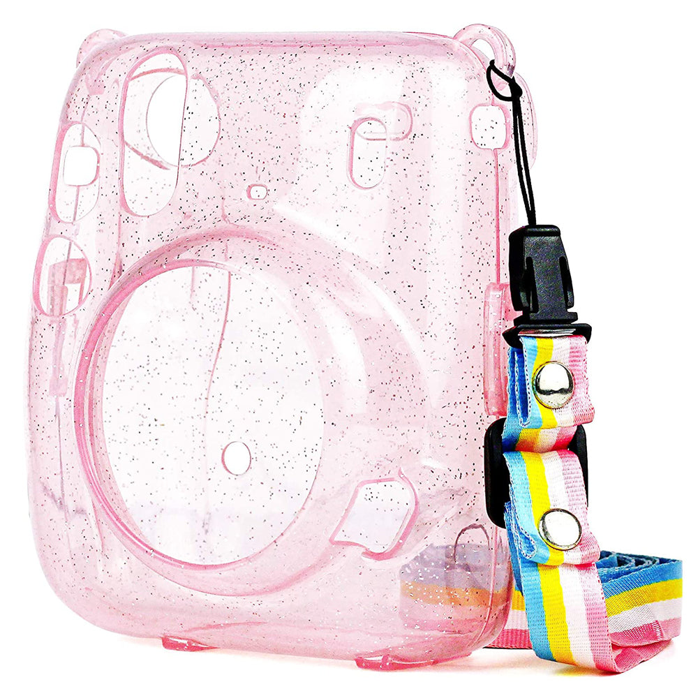 ZENKO MINI 11 INSTAX CAMERA POUCH BAG Glister Pink