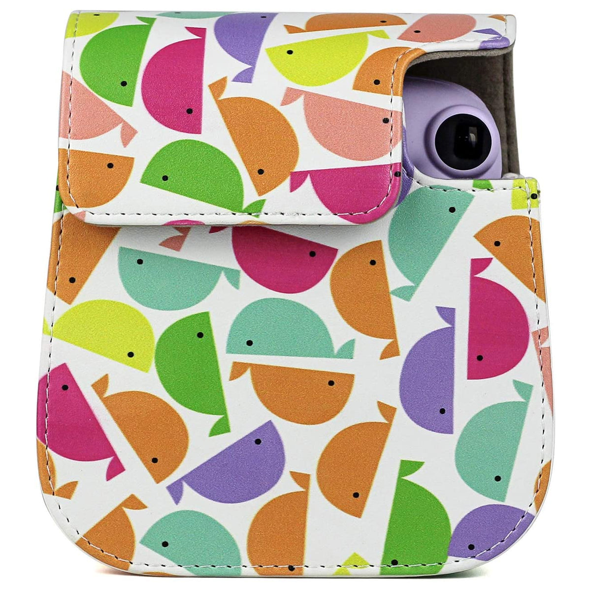ZENKO MINI 11 8 8+ 9 INSTAX CAMERA POUCH BAG Colorful whale