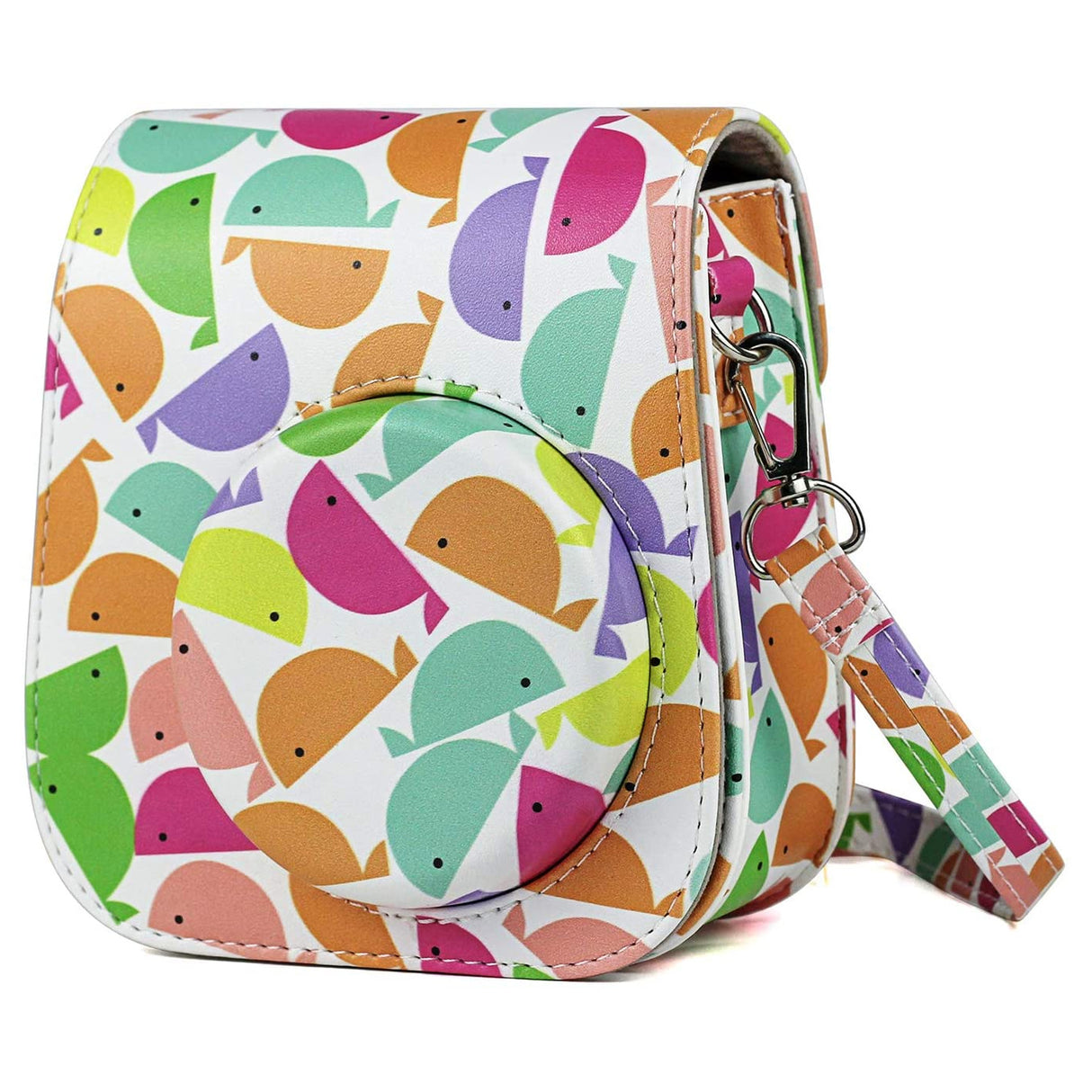 ZENKO MINI 11 8 8+ 9 INSTAX CAMERA POUCH BAG Colorful whale