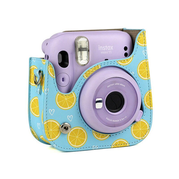 ZENKO MINI 11 8 8+ 9 INSTAX CAMERA POUCH BAG LEMON