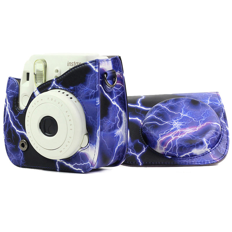 ZENKO MINI 8/8+/9 INSTAX CAMERA POUCH BAG Lightning Purple