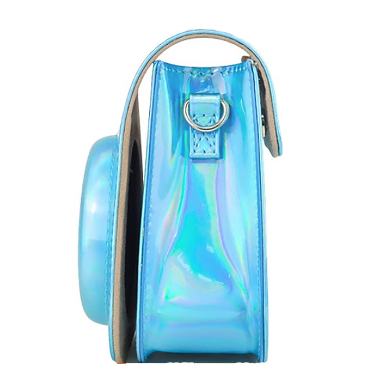 ZIKKON PU Leather Protective Camera Case Pouch for Fuji-Film Instant Insta-x Mini 11, Mini 9, Instant Camera Carrying Bag with Adjustable Shoulder Strap.