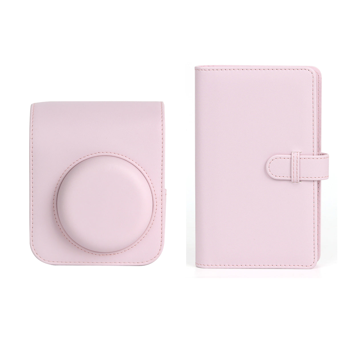 ZIKKON Instant Mini 12 Protective Camera Case with 108 sheet album (Blossom pink)
