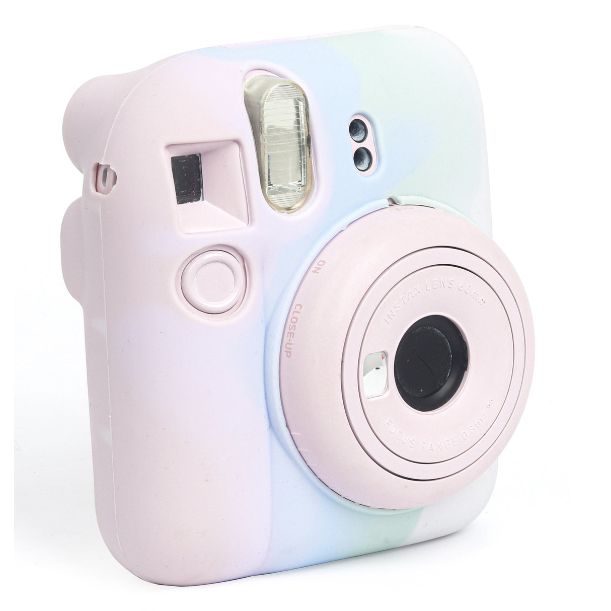 Zikkon Instax Mini 12 Silicone Protective Camera Case_Shallow Rainbow