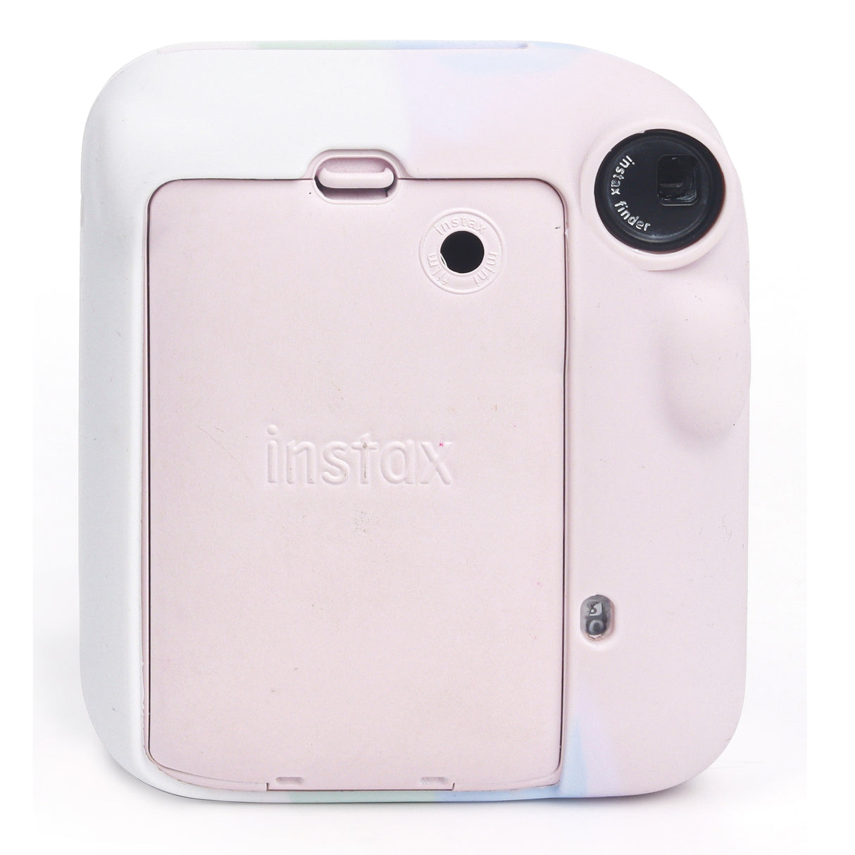 Zikkon Instax Mini 12 Silicone Protective Camera Case_Shallow Rainbow