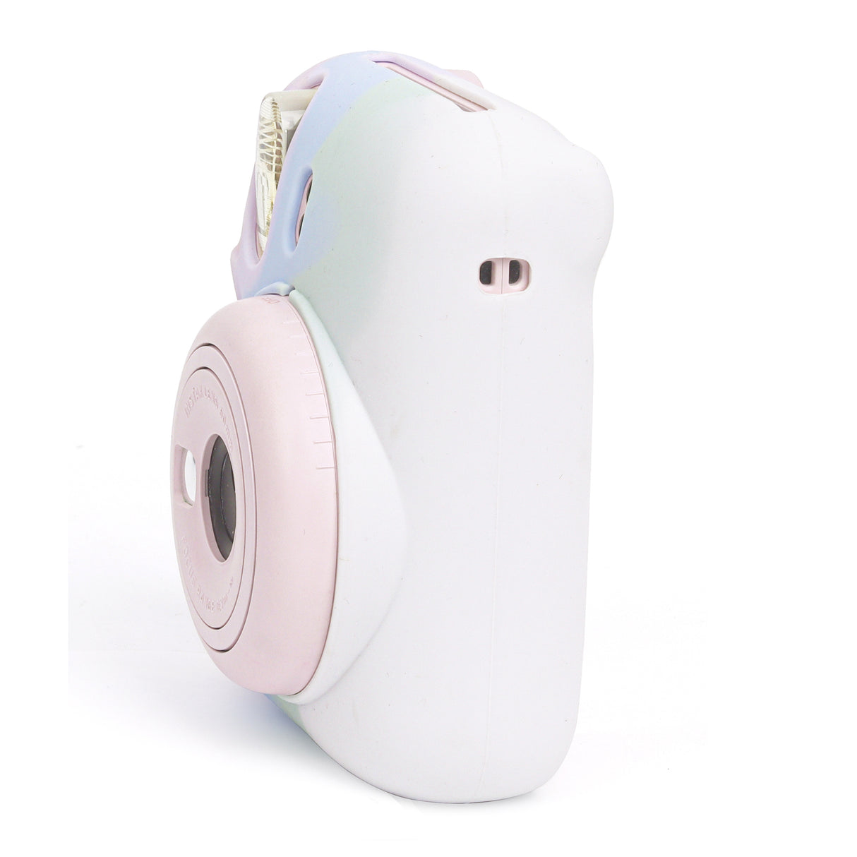 Zikkon Instax Mini 12 Silicone Protective Camera Case_Shallow Rainbow