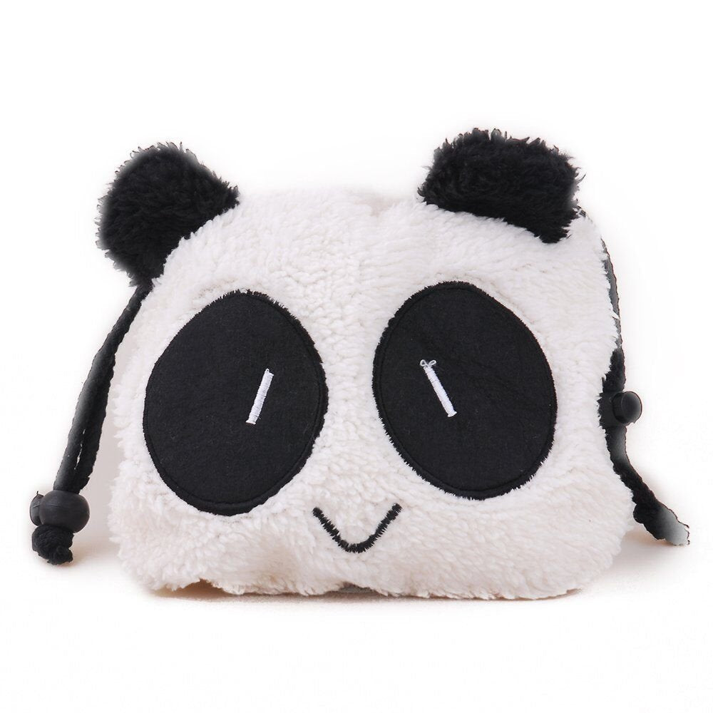 ZIKKON Instax Mini 7s 8 8+ 90 25 26 50s 70, SP-1, Polaroid Z2300, Pringo 231 Cute Panda Comprehensive Protection Case Bag Camera Bag (White & Black)