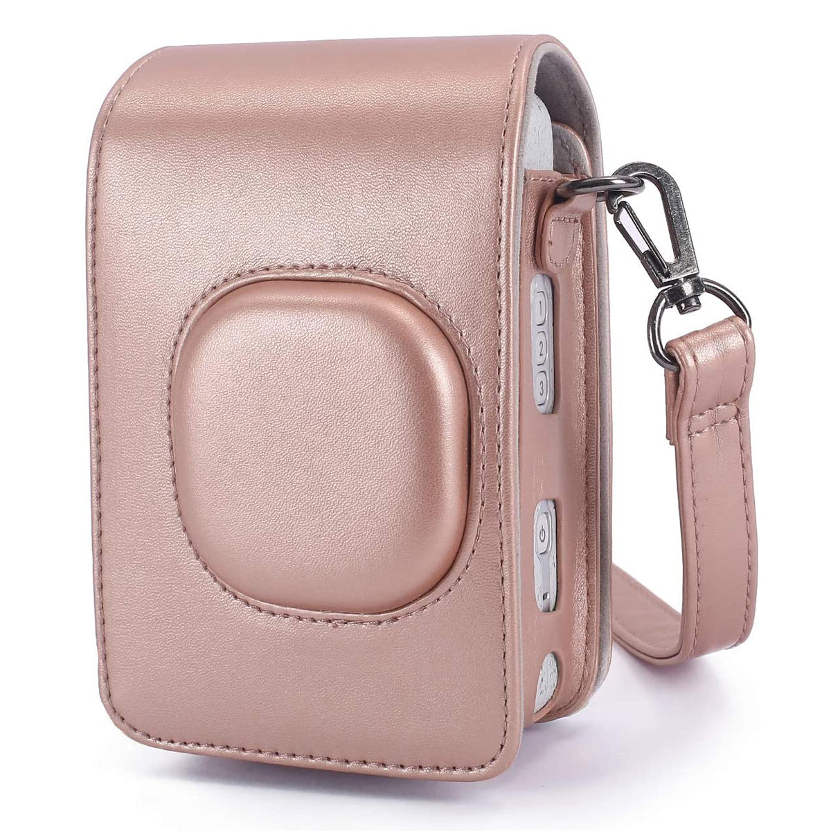 ZIKKON Instax Mini Liplay Instant Camera Case-Blush Gold