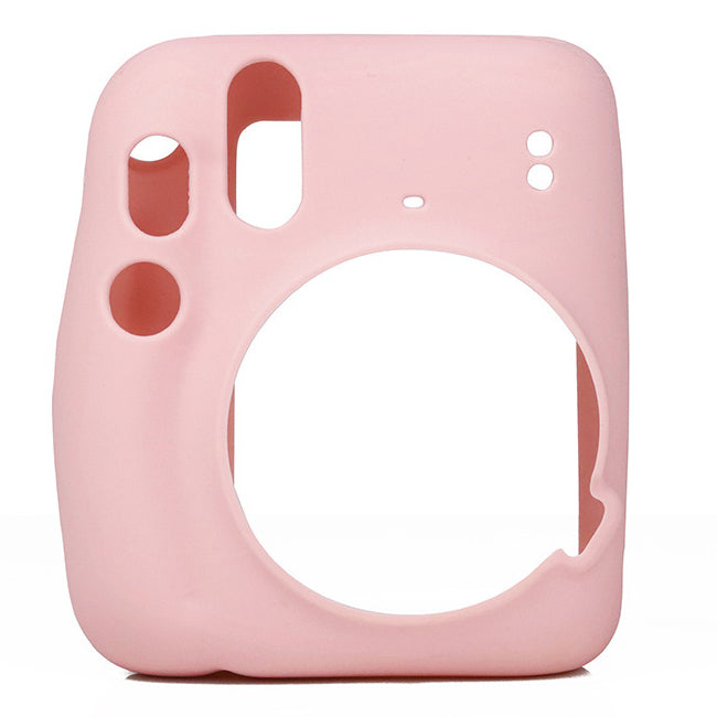 ZIKKON Protective Silicone Case for Fuji-Film Insta-x Instant Mini 11 Camera_Blush Pink