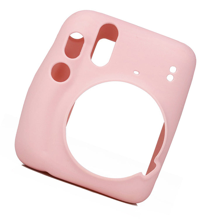 ZIKKON Protective Silicone Case for Fuji-Film Insta-x Instant Mini 11 Camera_Blush Pink