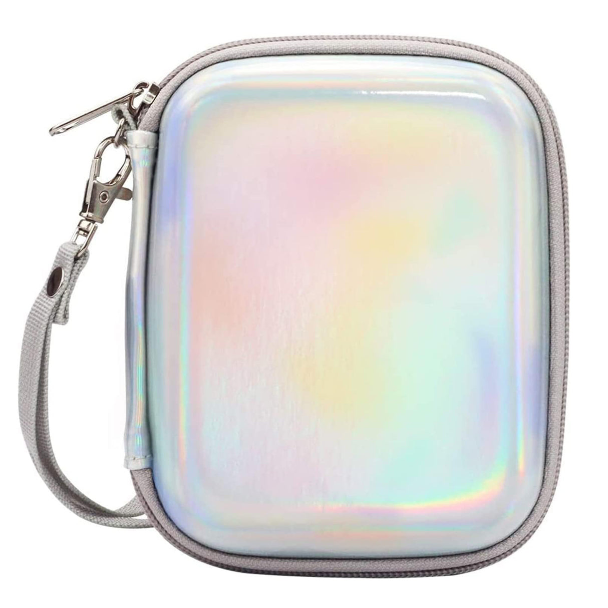 ZIKKON Instax mini EVA Case For Instax Mini Link, Link2, Liplay, EVO (Iridescent-silver)