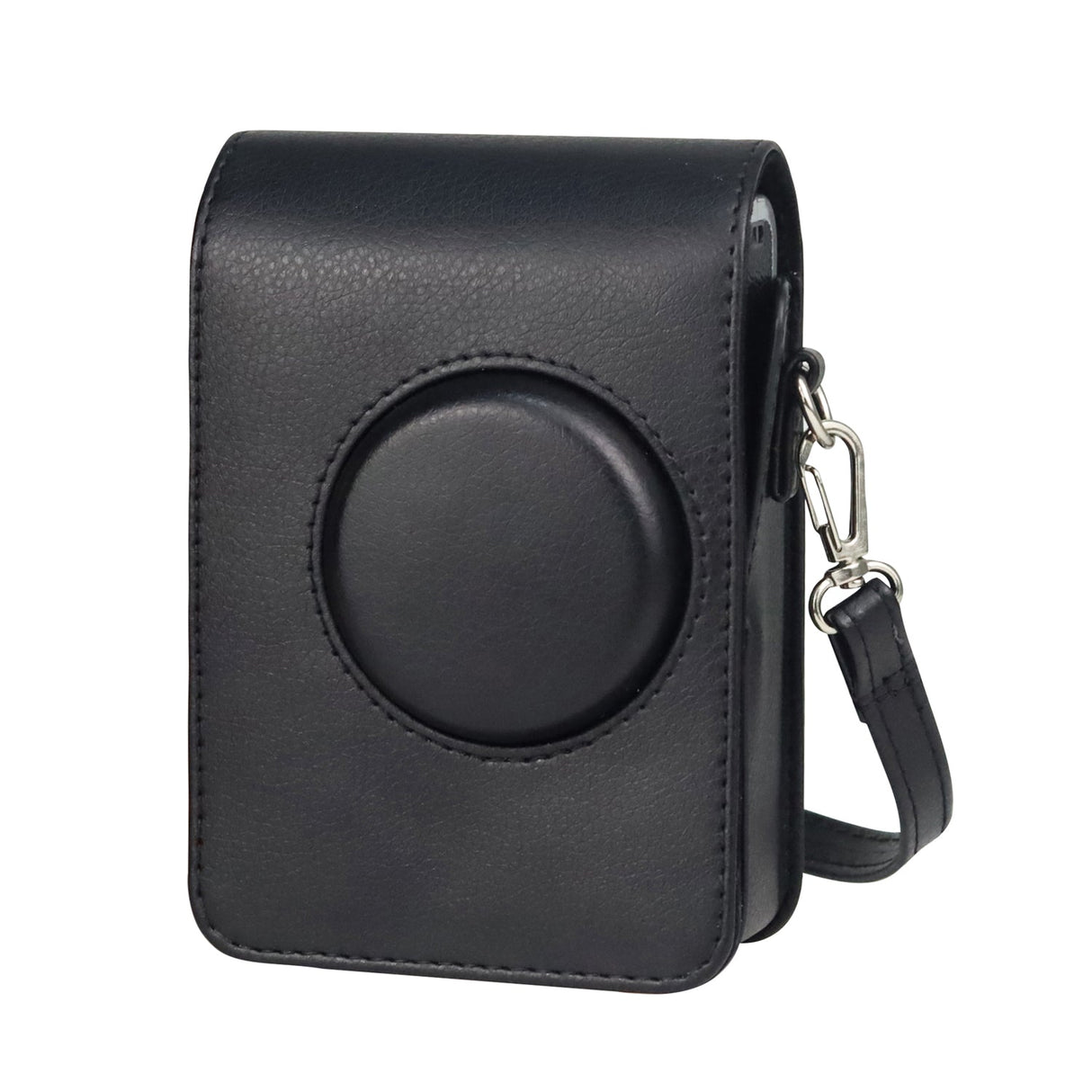 ZIKKON Instax mini Evo Camera top open PU Leather Case Bag (Black)
