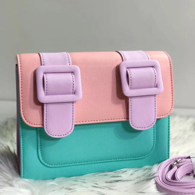 ZIKKON Instax universal Macaron style Message Crossbody Bag for Fujiflim Instant Camera Digital camera shoulder bag