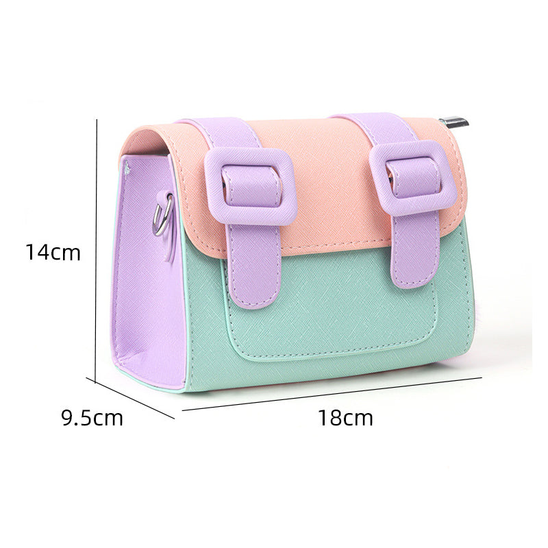 ZIKKON Instax universal Macaron style Message Crossbody Bag for Fujiflim Instant Camera Digital camera shoulder bag