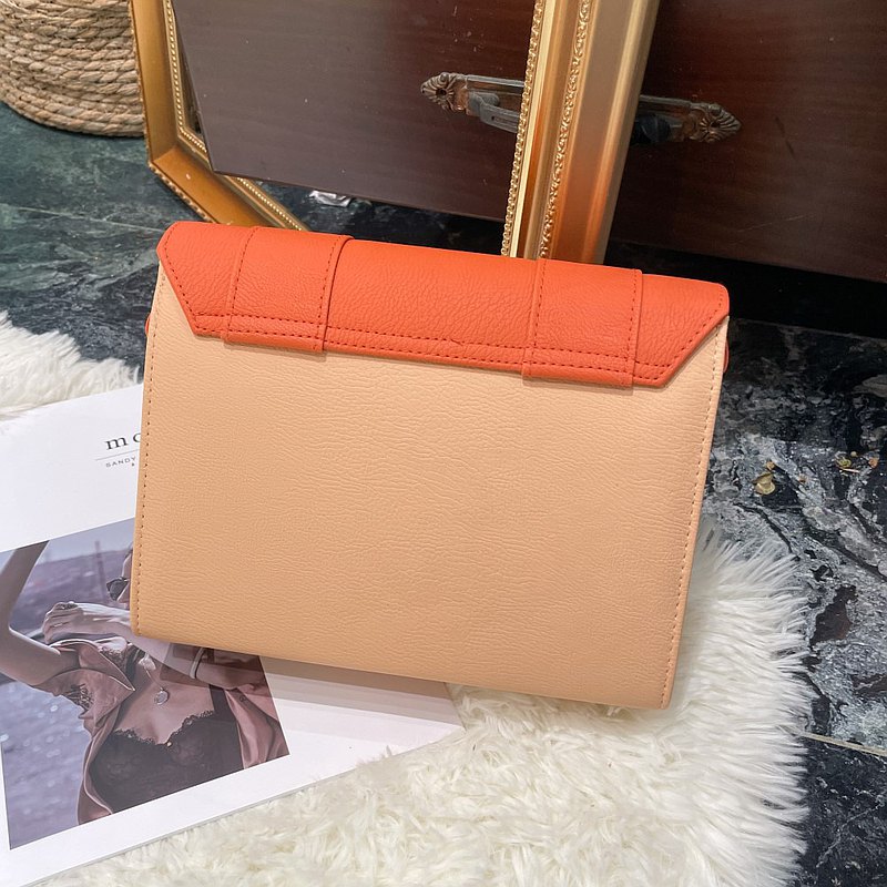 ZIKKON Instax universal Macaron style Message Crossbody Bag for Fujiflim Instant Camera Digital camera shoulder bag (Orange)