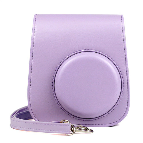 ZIKKON MINI 11 INSTAX CAMERA POUCH BAG LILAC PURPLE
