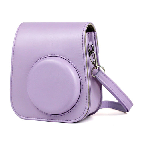 ZIKKON MINI 11 INSTAX CAMERA POUCH BAG LILAC PURPLE