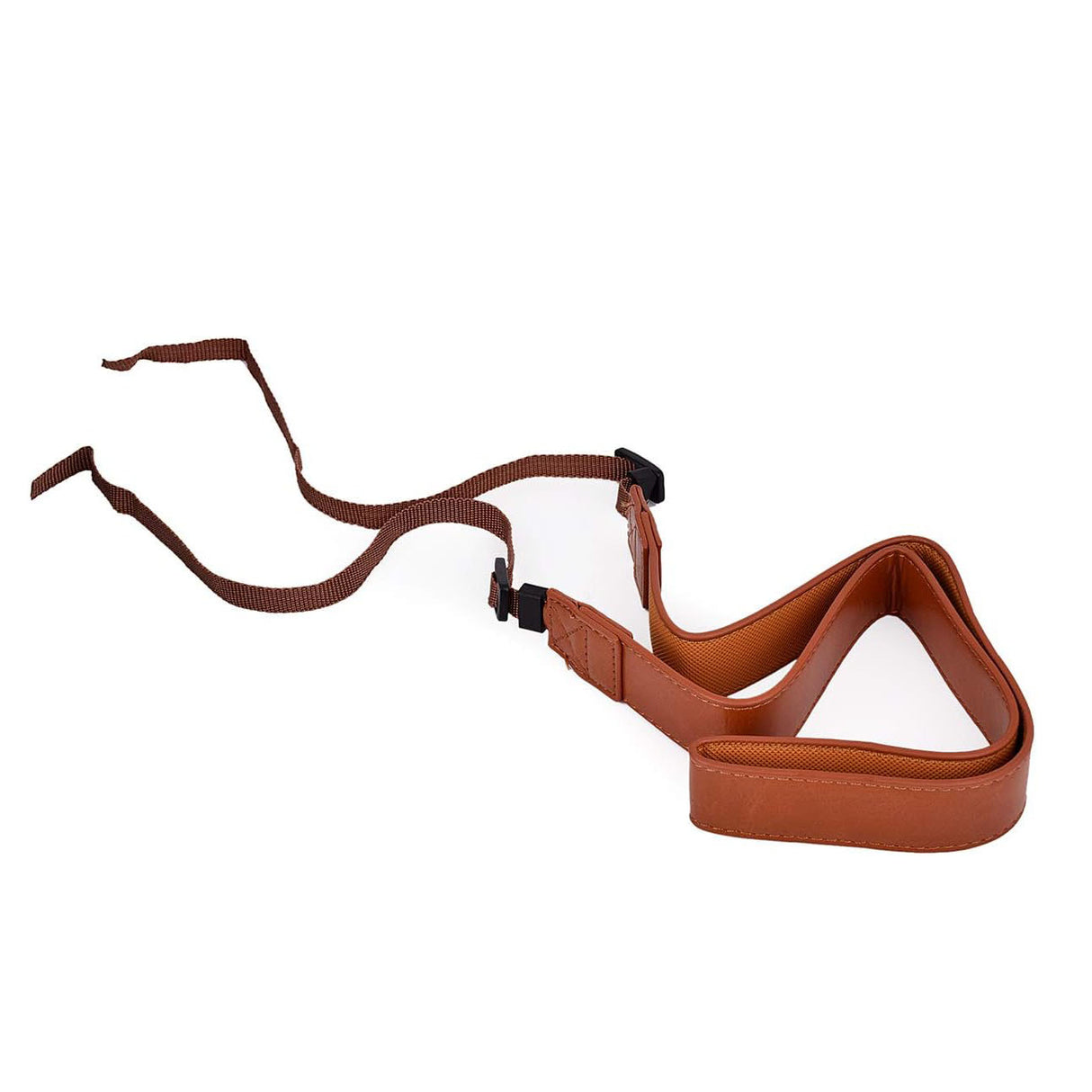 ZIKKON PU Leather Camera Case Compatible with Wide 300 Instant Camera Bag with Shoulder Strap_Brown