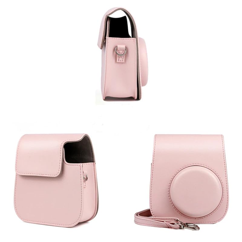 ZIKKON MINI 11 INSTAX CAMERA POUCH BAG_Blush Pink